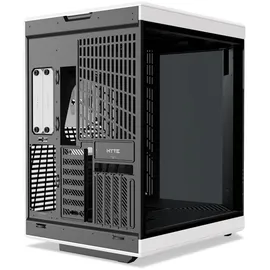 HYTE Y70 Touch Infinite Panda ATX Midi Tower Gaming Gehäuse weiß/schwarz Seitenfenster