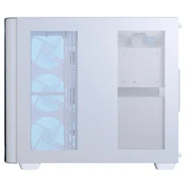 AeroCool P500C-G-WT-v1 Mid-Tower Weiß