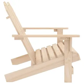 vidaXL Adirondack 86 x 86 x 90 cm Braun
