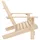 vidaXL Adirondack 86 x 86 x 90 cm Braun