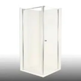 Dusbad Vital 2 Duschkabine mit Drehtür rechts 80 x 105 cm gold ESG-Glas