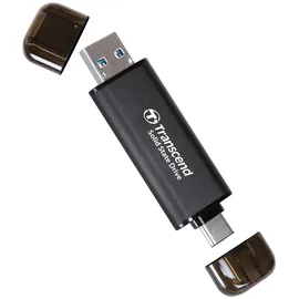 Transcend Portable SSD ESD310C 512GB Typ-A/Typ-C Kompatibel mit PS4/PS5 Schwarz - TS512GESD310C