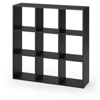 Vicco Nove Raumteiler 104 x 108 x 29 cm Schwarz