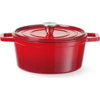 HENDI Gusseisentopf 3,7L 31,7 x 24,0 x 10,5 cm