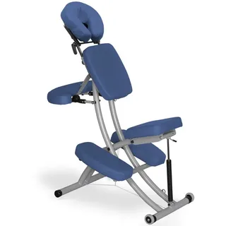 Habys Massageliege Mobiler Massagestuhl Prestige blau