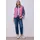 STREET ONE Weste mit V-Neck aus Teddy-Material Rosa 38