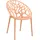 CLP Gartenstuhl Hope 59 x 59 x 80 cm pfirsich