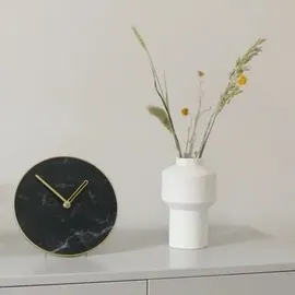 Nextime Tisch- Wanduhr Marble Table Ø 20 cm
