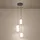 EGLO MENORCA 3-flg. LED 39,0 cm Schwarz/Chrom