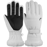 Luna R-TEX® XT mit wasserdichter und atmungsaktiver Membran, angenehm warme Skihandschuhe Schneehandschuhe, Weiß, 6.5