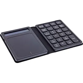 InLine Bluetooth Nummernblock mit Touchpad Display, faltbar, schwarz 55379G