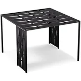 Blumfeldt Pavillon 3 x 3 m inkl. 4 Seitenteile Schwarz