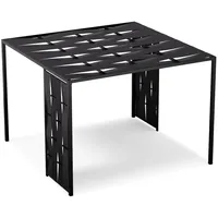 Blumfeldt Pavillon 3 x 3 m inkl. 4 Seitenteile Schwarz