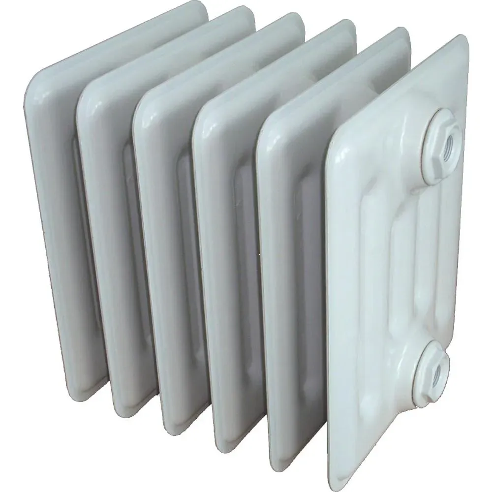Stahlradiator DIN 4703 SRD 500/110 14 Glieder PN6 BH 600 mm BT 110 mm