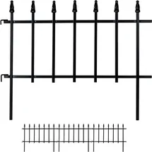 Relaxdays 10041564 Gartenzaun