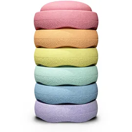 Stapelstein Original grow rainbow pastel 6-tlg.