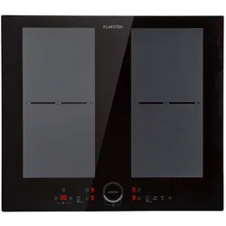 Delicatessa 60 Einbaukochfeld Induktion 4 Zonen 7000W Glaskeramik Schwarz