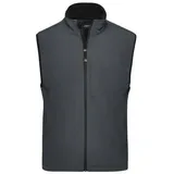 James & Nicholson Softshell Weste Grau 2XL