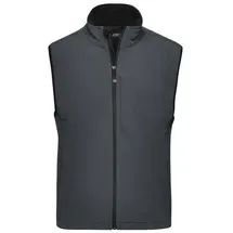 James & Nicholson Softshell Weste Grau 2XL
