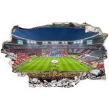 wall-art Wandtattoo »FCB Stadion Immer weiter«, (1 St.), selbstklebend, entfernbar bunt