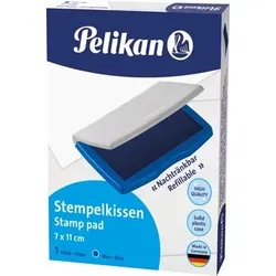 Pelikan Stempelkissen, Kunststoffgehäuse, blau