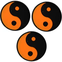 Vibrastop- Discho - Yin und Yang - schwarz/orange - 3 Stck.