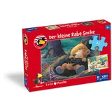 HUCH! Der kleine Rabe Socke - Puzzle 1. 2 Puzzle mit 24 Teilen