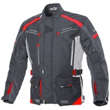 BÜSE Torino II Textiljacke wasserdicht - Schwarz/Rot - 3XL