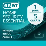 ESET Home Security Essential 2025 5 Geräte 1 Jahr DE Win Android iOS