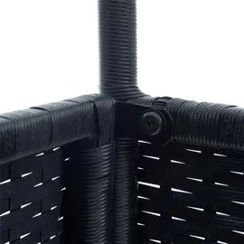 Estexo Polyrattan Set 7-tlg. Schwarz