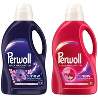 Perwoll & Black Blütenmeer (2x 1,35l) Colorwaschmittel (Spar-Set, [2-St. reinigt sanft und erneuert Farben und Fasern mit Dreifach-Renew-Technologie)