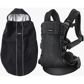 BabyBjörn Babytrage Harmony 3D-Netzstoff, Schwarz