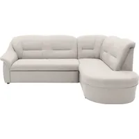 DOMO collection »Faenza für kleine Räume, Stellmaße 232,176cm, komfortabel, L-Form«, mit Ottomane, zeitlos, elegante Armlehnen, wahlweise mit Bettfunktion