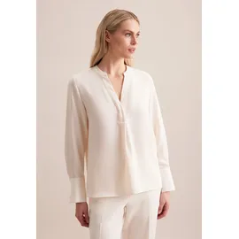 Seidensticker "Schwarze Rose", Damen, Gr. L40, weiß (sanftes weiß), 100% Polyester, unifarben, regular fit, ohne Ausschnitt, Blusen, Tunika Uni