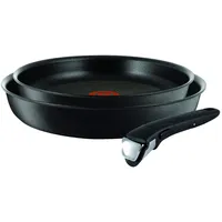 Tefal L7649253 Ingenio Ultimate, Pfanne + Kochtopf, Schwarz