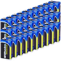 Wilhelm 30 x Wilhelm Universal 9V Block Batterien auch