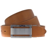 Vanzetti Classics 35mm Full Leather Belt W105 Cognac - kürzbar