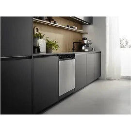 KOENIC KDW 6041 B BU Einbau-Geschirrspüler (unterbaufähig, 595 mm breit, Edelstahl)