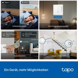 TP-Link Tapo S112 Smarter Relaisschalter 2 St. Weiß