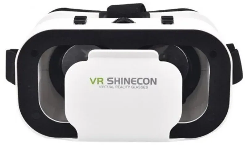 Smartphone VR-Headsets Vr 3D Virtual Reality Brille Filme Spiele für 4.0 6.0 Zoll Smartphone Weiß