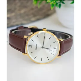 Casio LTP-VT01GL-9B Leder 28 mm LTP-VT01GL-9B