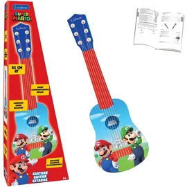 Lexibook Spielzeuggitarre Meine erste Gitarre 53 cm blau/rot K200NI