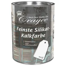 crayee Silikat-Kalkfarbe Weiß 0,75 l