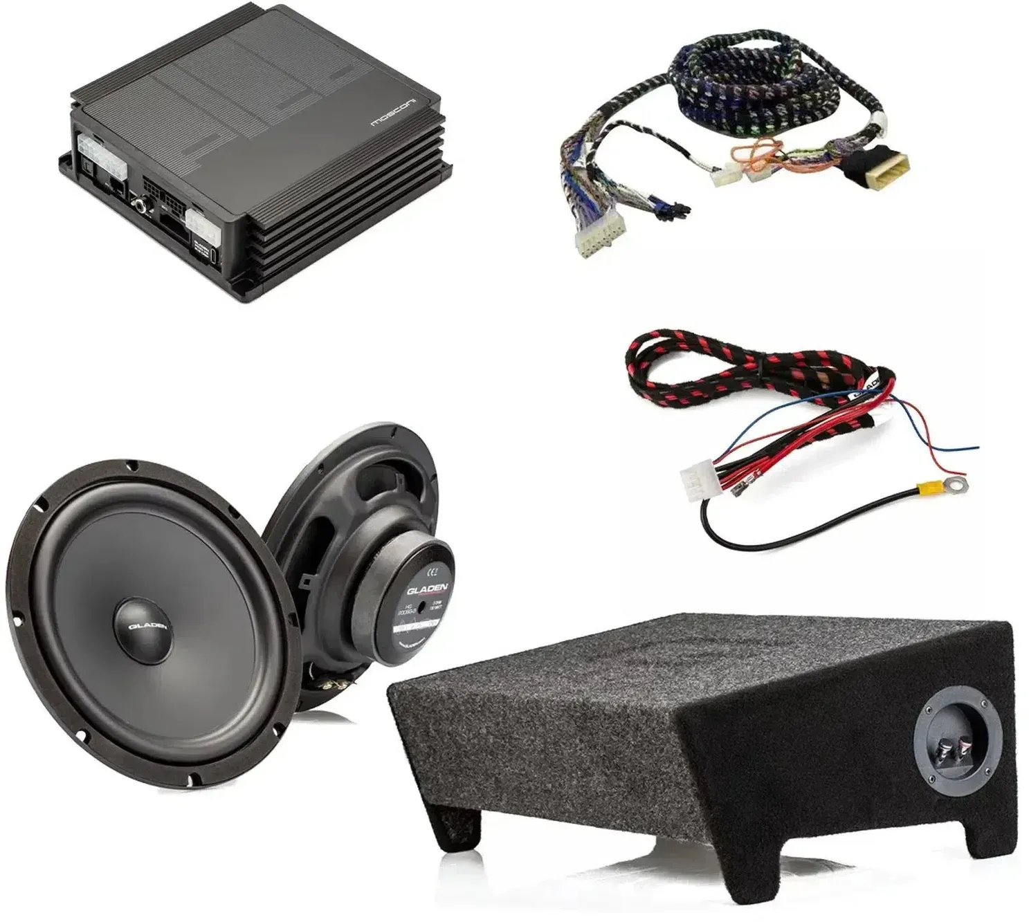 Gladen Sound Up TE-3SR Tesla-Komplettset | Masori