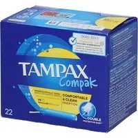 Tampax Compak Regular Nieuw Model 22 pc(s)