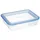 Pyrex Pure Glass, rechteckiger, luftdichter Behälter mit Deckel, 22 x 17 x 8 cm, 1,5 l, transparent, 5424005