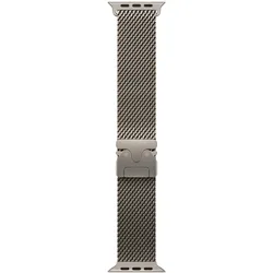 APPLE Milanaise-Armband Small für Apple Watch 49mm Natur