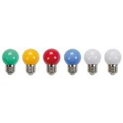HQ Power Led-Lampen - Verschiedene Farben - 6 St.