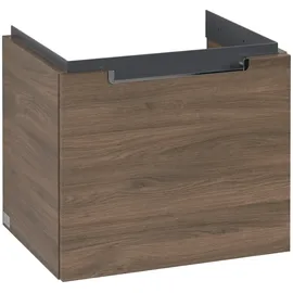 Villeroy & Boch Waschtischunterschrank 1 Auszug 48,5 x 42 x 38 cm Braun