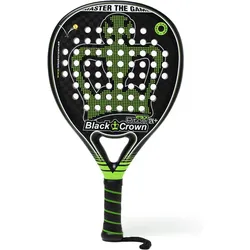 Schwarzer Crown Piton Attack 12k+ Padelschläger EINHEITSGRÖSSE